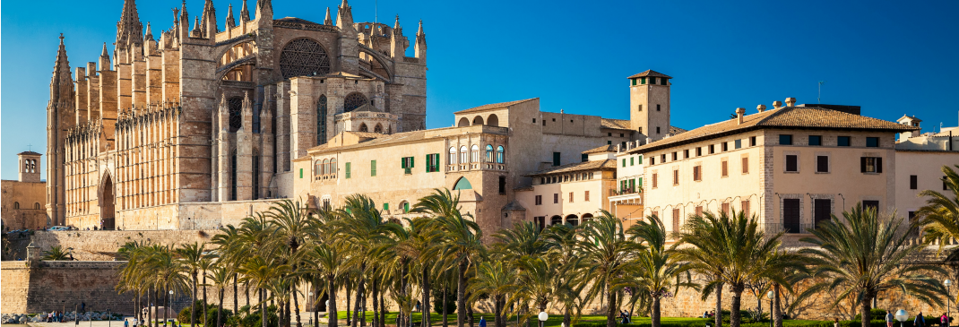 Kathedrale in Palma de Mallorca.